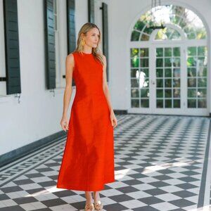 NWT Julia Amory - Jane Dress - Fiery Red - Size Medium